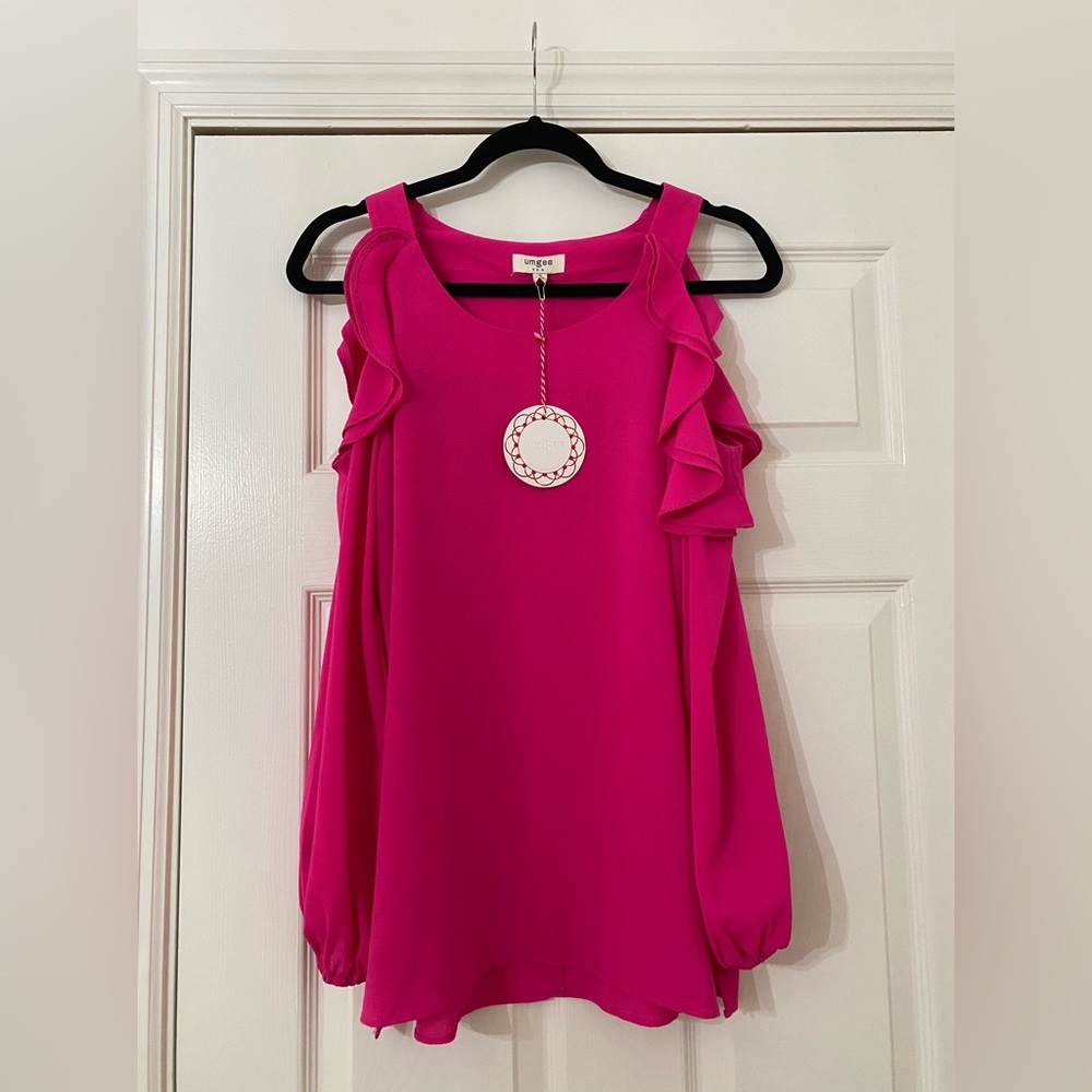 Umgee Hot Pink Top, Size S